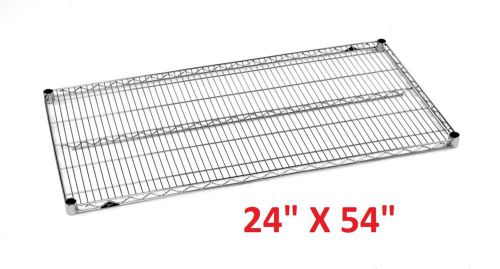 METRO 24&#034; X 54&#034; SUPER ERECTA HEAVY-DUTY ADJUSTABLE WIRE SHELVING **XLNT**