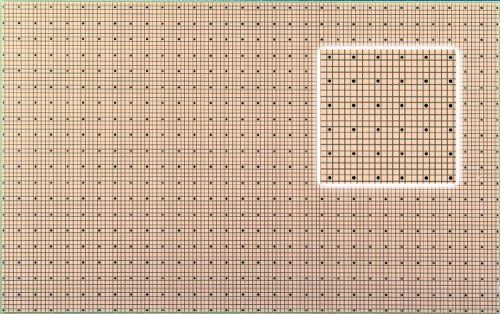 Sp3ut smtpads-3u-thin, 2 sided pcb, unplated holes to ground plane, 3.94 x 6.30 for sale