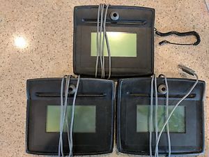 Topaz Systems Signature Gem T-L755-HSB LCD USB Signature Pad No Stylus Lot of 3