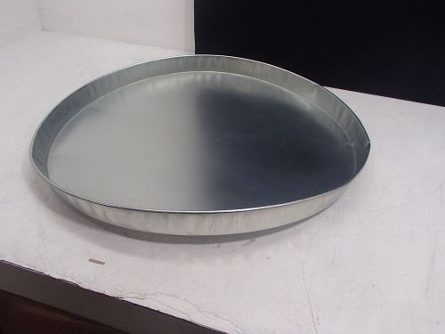 Killarney Metals - 24&#034; x 2&#034; Glavanized Steel Circular Heavy Duty Drip Pan See D