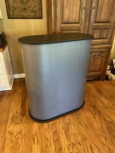 Portable Trade Show Exhibit Promotion Table Kiosk Podium - New