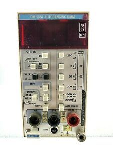 TEKTRONIX PLUG IN DM 502A AUTORANGING DMM