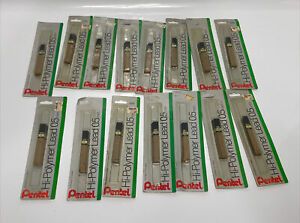 Vintage 20 Packs Pentel Super Hi-Polymer Lead Refill 0.5mm Fine, HB,