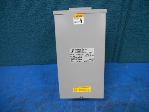 Jefferson electric powerformer outdoor type 3r u/l 211-0071-055 240/480 v n9810 for sale