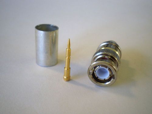 CONNECTOR BNC AMP TYCO 50 OHM DUAL CRIMP 2-225395-1