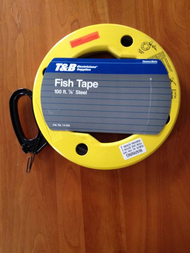 Tapemaster B&amp;G 14-258 100FT1/8X.060 FISHTAPE&amp;REEL