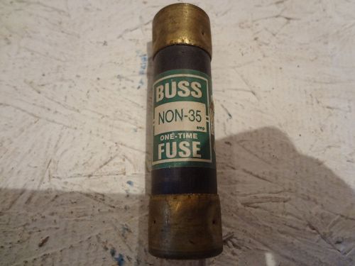 LOT OF (5)  FUSES NON-35, (2)  NON-8, NON-10, NON-1/2 BUSSMAN