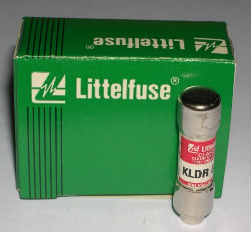 Littelfuse, 0.6a time delay fuses , kldr 6/10, partial box of 8 for sale