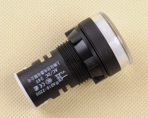 12v white led indicator pilot signal light lamp 22 mm hole for sale