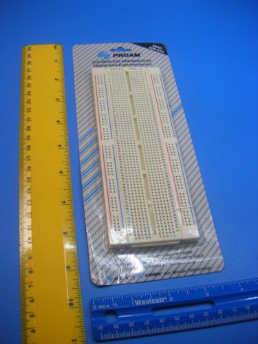 Proam 509-010 Solderless Electronic Breadboard 840 Tie Points