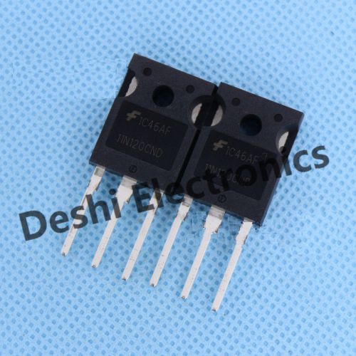 10pcs HGTG11N120CND 11N120 FAIRCHILD TO-247 43A 1200V NPT Series N-Channel IGBT