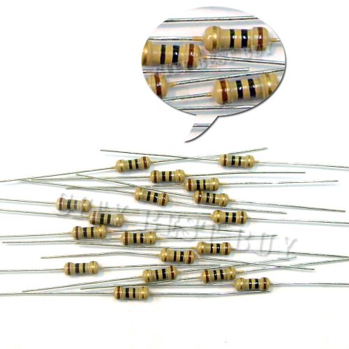 500 pcs Carbon Film Resistor 10R OHM OHMS 1/4W 0.25W Watt +/-5% ±5%