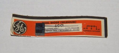 Vintage GE Dual Diode (Selenium) 6GC1 7411