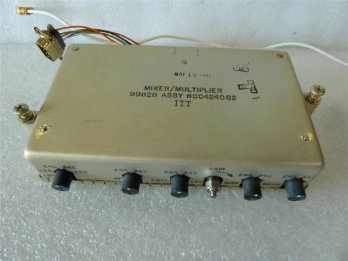 Multiplier Mixer 99828 Assembly 8004240G2