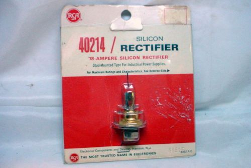 RCA 40214 Half Wave Rectifier Diode 18 Amps 600V