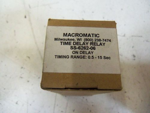Macromatic ss-6262-06 *new in box* for sale