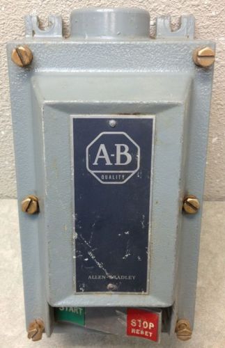 ALLEN BRADLEY 609-AEW SIZE 0 HAZARDOUS LOCATION MANUAL STARTER 609AEW *NEW*