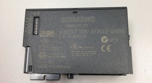 Siemens profisafe 6es7138-4fa03-0ab0 new for sale