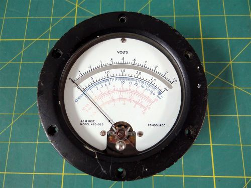 A&amp;M Instruments Voltmeter 0-1.0V / 0-3.0 Ohms