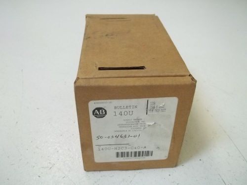 ALLEN BRADLEY 140U-H2C3-C40 SER.A CIRCUIT BREAKER *NEW IN  A BOX*