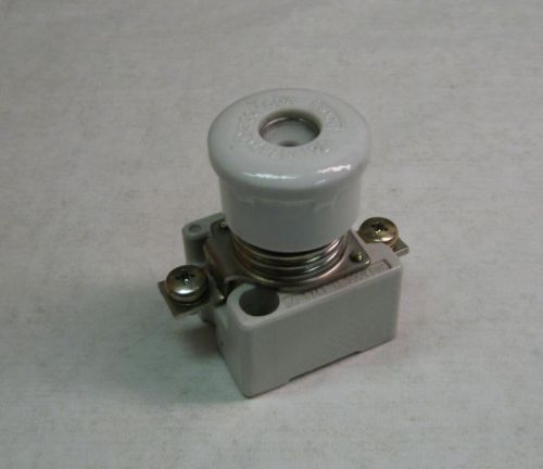 Fuji ceramic bottle fuse holder,  afa60, 41-8747, 60a, 600v, used, warranty for sale