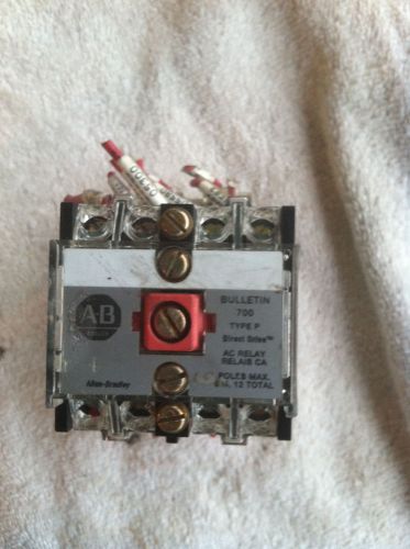 AB Allen Bradley AC Relay #700-P800A1 D