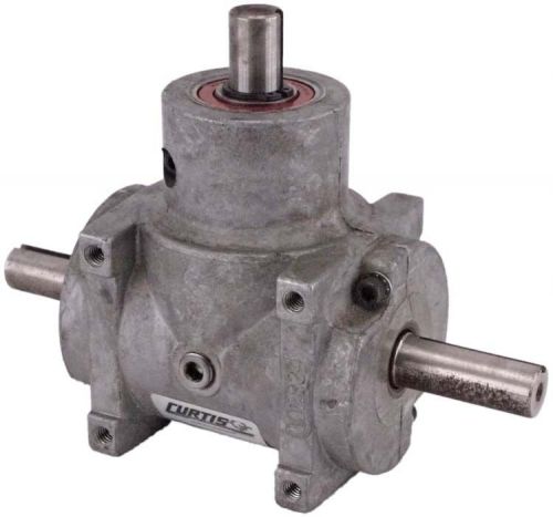 Curtis machine company 927053 200 de motor gear reducer 1:1 ratio 3-way for sale