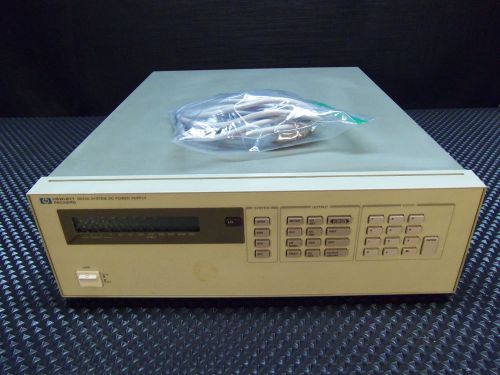 Hewlett Packard HP6624A Quad Digital Power Supply 0-7V@5A;0-20V@2A;0-50V@0.8A