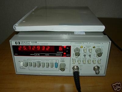 HP Agilent 5316B 100MHz Universal Counter OPT 001 TCXO