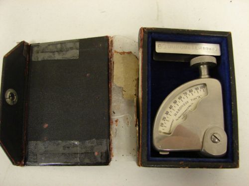 Vintage Shore Instrument &#034;A&#034; Durometer Rubber Hardness