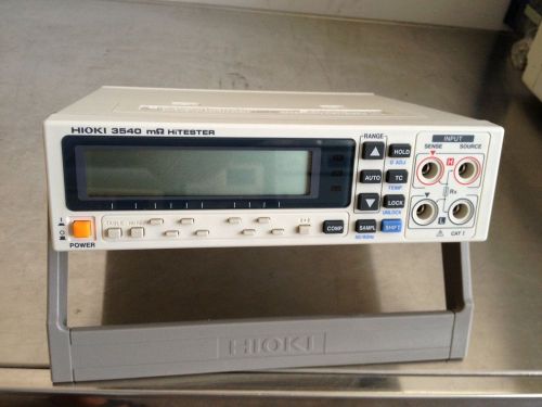 USED HIOKI 3540 Low Resistance Tested 3m Warrenty