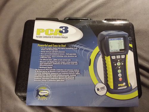 Bacharach 24-8446 PCA 3 285 Combustion Analyzer w/NO, CO, COhigh, O2