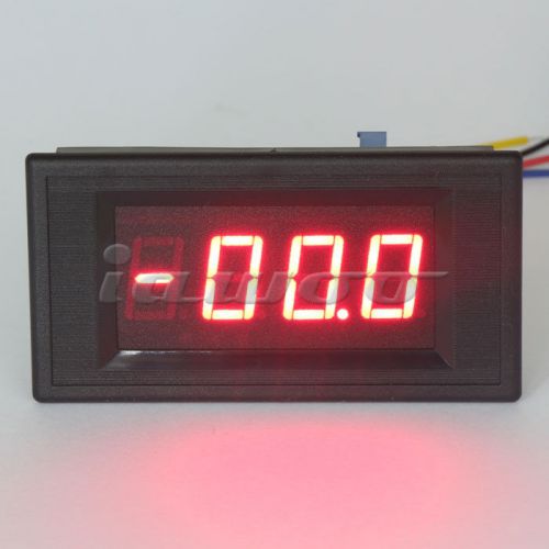 DC 5V 100A Digital Ammeter Current Measure Panel Meter Amp Meter Gauge Red LED