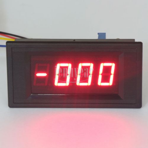 0.56&#034; red led dc 5v 500a digital ammeter panel meter current measure guages for sale