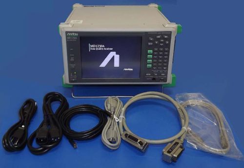 Anritsu md1230a data quality analyzer / mu120118b module 10gb ethernet/ warranty for sale