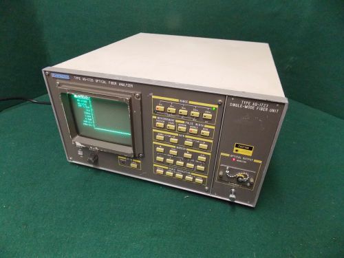 Ando Type AQ-1720 Optical Fiber Analyzer w/ Type AQ-1723 Single-Mode Fiber Unit#