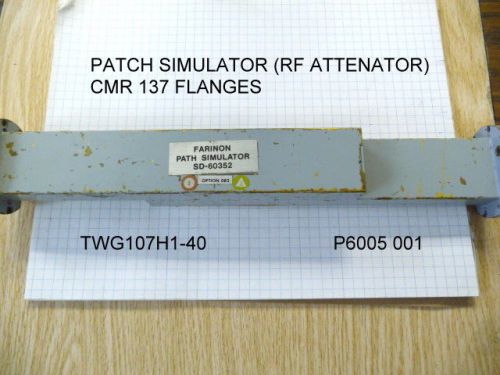 WAVEGUIDE SIMULATOR CMR137 TO CMR137 FARINON SD-60353