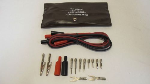 Multimeter Test Lead Set.  Versitile Test Lead Set.  Unused in Pouch.