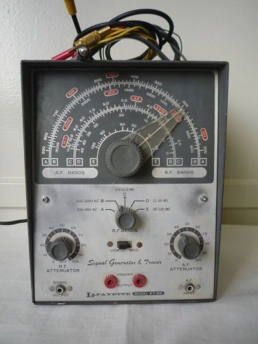 LAFAYETTE  MODEL KT-208  SIGNAL GENERATOR &amp; TRACER Works Good