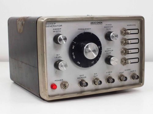 Texscan  TH-200  VINTAGE Anaconda Sweep Generator 4-Markers