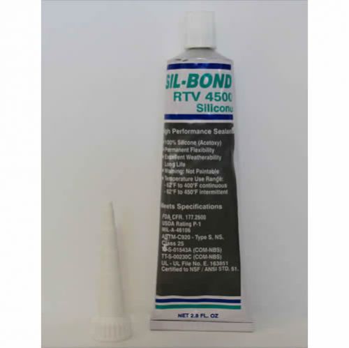 Food grade rtv silicone sealant adhesive white 2.8oz for sale