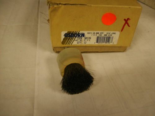 OSBORN  SCUF-GARD COATED CRIMPED WIRE END BRUSH #30126