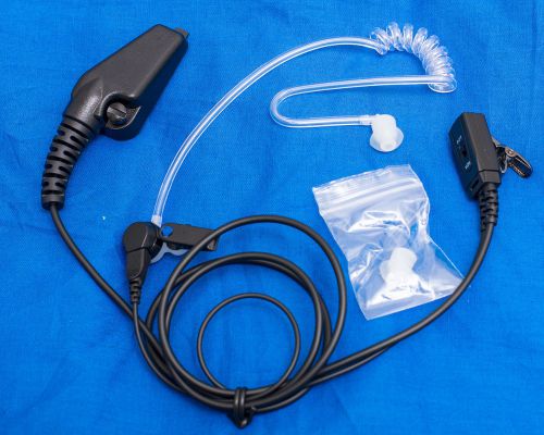 Clear Tube Headphone Kit for Kenwood TK-3148/2260/3260/5210/5310 TK-380/385/390