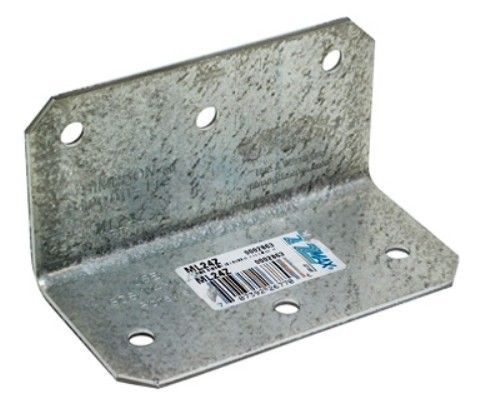 Simpson strong tie 2&#034; x 4&#034;, medium l angle, corrosion resistant 2 pack for sale