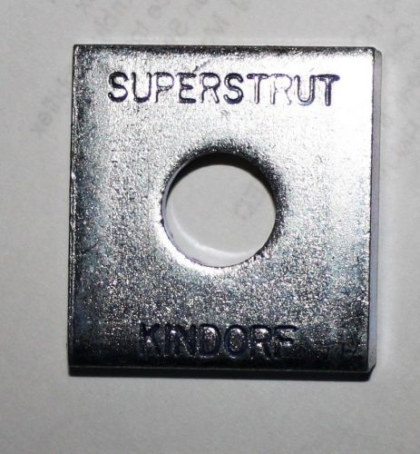 24Thomas Betts Square Superstrut Kindorf Washer Bolt 3/8&#034;  5YE59 Galvanized