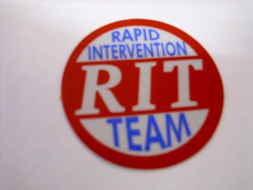 RIT TEAM  2&#034; HELMET OR WINDOW DECAL