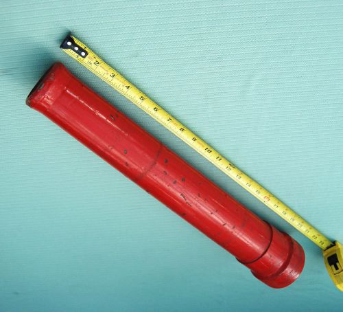 Firefighting 2 1/2 &#034; nh deck gun nozzle w/stream shaper for sale