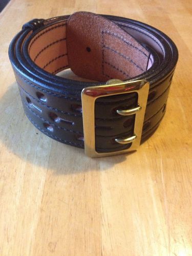 Don Hume Model B 101 Black Leather Size 36 Police Duty Belt