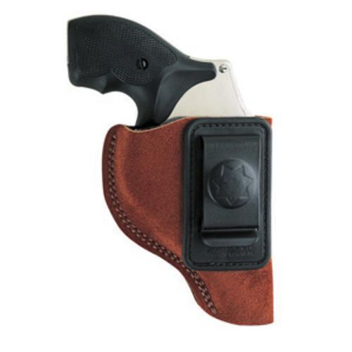 Bianchi 6 S&amp;W J Frame 2&#034; Revolver RH Leather Holster Black 10380 BI10380