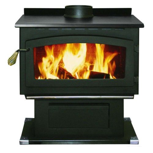 Wood burning heater - stove - 104,000 btu - 2000 sqft - blower - 6 to 8 hour run for sale